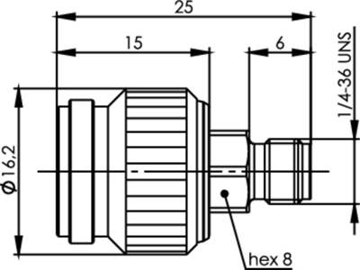 100023871 Telegärtner Koaxial Adapter Bild 2