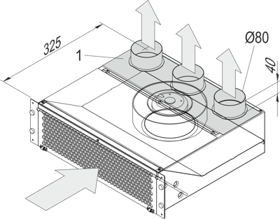 20713-504 SCHROFF Gehäusezubehör