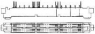 Stiftleiste, 76-polig, RM 0.64 mm, gerade, schwarz, 5767006-2