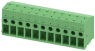 Leiterplattenklemme, 11-polig, RM 7.62 mm, 0,5-6,0 mm², 32 A, Schraubanschluss, grün, 1828374