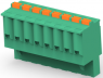 Leiterplattenklemme, 8-polig, RM 5 mm, 0,13-3,31 mm², 10 A, Federklemmanschluss, grün, 2350397-8