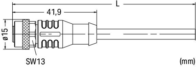 756-5301/030-015 WAGO Sensor-Aktor Kabel Bild 2