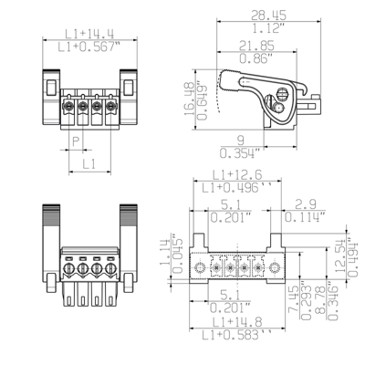 2442790000 Weidmüller PCB Connection Systems Image 3