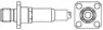 1052024-1 AMP Coaxial Connectors