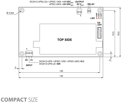 UPSIC-2403 Bicker Elektronik USV Bild 2