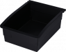 ESD Ablageschale, schwarz, (L x B x T) 160 x 210 x 82 mm, 130 ESD-CON