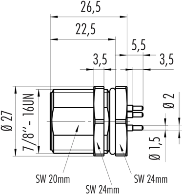 09 2449 180 04 binder Other Circular Connectors Image 2