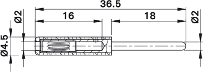 20.0159-25 Stäubli Electrical Connectors Messtechnik Adapter Bild 2