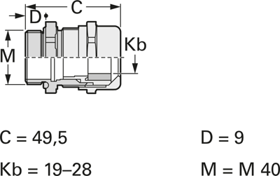 53112050 LAPP Cable Glands Image 2