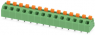 Leiterplattenklemme, 14-polig, RM 5 mm, 0,2-1,5 mm², 16 A, Federklemmanschluss, grün, 1862534