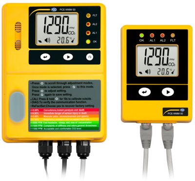 PCE-WMM 50 PCE Instruments Anemometer, Gas- und Druckmessgeräte Bild 1