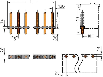 2092-1710 WAGO PCB Connection Systems Image 2