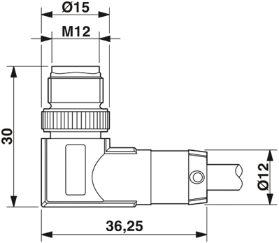 1403635 Phoenix Contact Sensor-Aktor Kabel Bild 2