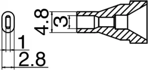 N61-15 Hakko Lötspitzen, Entlötspitzen und Heißluftdüsen