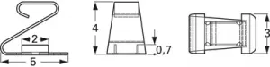 FCB-21ZG3050040B-AU-SMD MTC Kontaktfederstreifen