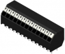 Leiterplattenklemme, 13-polig, RM 3.5 mm, 0,13-1,5 mm², 12 A, Federklemmanschluss, schwarz, 1885760000