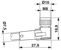 1553093 Phoenix Contact Sensor-Aktor Kabel Bild 2