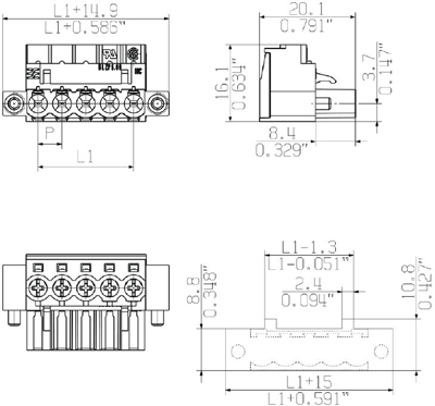 1956030000 Weidmüller PCB Connection Systems Image 3