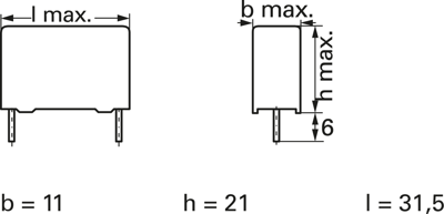 B32654A2223J000 TDK (EPCOS) Film Capacitors Image 3