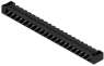 Stiftleiste, 21-polig, RM 5.08 mm, abgewinkelt, schwarz, 1150300000