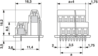 1751484 Phoenix Contact Leiterplattenklemmen Bild 2