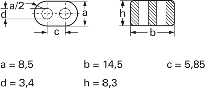 B62152A0004X001 TDK (EPCOS) Ferrite cores Image 2