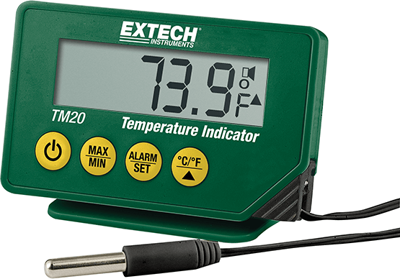 TM20 Extech Thermometer, Anzeigegeräte