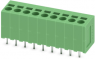 Leiterplattenklemme, 9-polig, RM 5 mm, 0,2-4,0 mm², 24 A, Federklemmanschluss, grün, 1991163