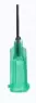 Dispensing tip, (L) 38.1 mm, green, Gauge 18, Inside Ø 0.84 mm, 918150-TE