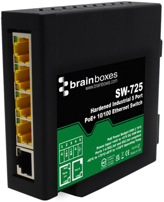 SW-725 BRAINBOXES ETHERNET-Switches Bild 1