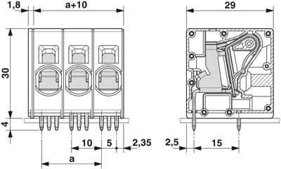 1735781 Phoenix Contact PCB Terminal Blocks Image 2