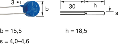 B72214S0110K101 EPCOS Varistors Image 2