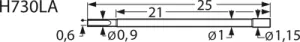 H730LA Feinmetall Zubehör für Prüfstifte
