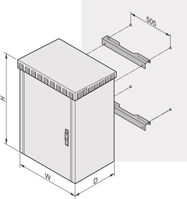 21249-017 SCHROFF Gehäusezubehör