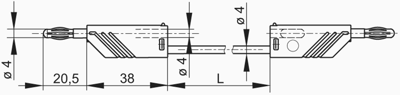 MLN SIL 100/1 GN Hirschmann Test & Measurement Messleitungen Bild 2