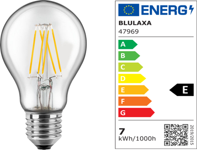 47969 BLULAXA Lampen, Leuchtmittel