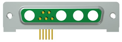 3009W4SAU99G20X CONEC D-Sub Steckverbinder Bild 3