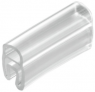 PVC Kabelmarkierer, beschriftbar, (B x H) 15 x 18 mm, max. Bündel-Ø 14 mm, transparent, 1806250000