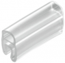 PVC Kabelmarkierer, beschriftbar, (B x H) 15 x 5 mm, max. Bündel-Ø 4 mm, transparent, 1798540000