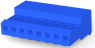 Buchsengehäuse, 8-polig, RM 2.54 mm, abgewinkelt, blau, 3-640442-8