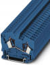 Durchgangsklemme, Federzuganschluss, 0,2-10 mm², 2-polig, 41 A, 8 kV, blau, 3038134