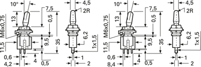 MS-247 Miyama Electric Kippschalter