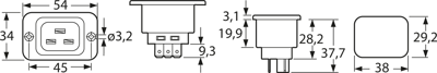 6183.0002 SCHURTER Device Connectors Image 2