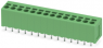 Leiterplattenklemme, 14-polig, RM 5 mm, 0,2-4,0 mm², 24 A, Federklemmanschluss, grün, 1704310