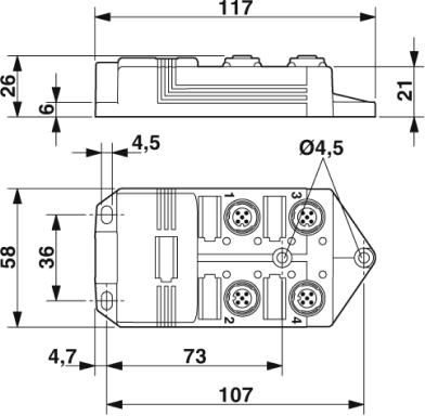 1517097 Phoenix Contact Sensor-Aktor Verteilerboxen Bild 2