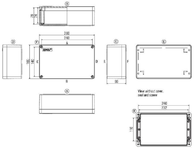 1305900000 Weidmüller General Purpose Enclosures Image 2