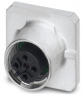 Stecker, M12, 5-polig, Lötstifte, Schraubverriegelung, gerade, 1456462