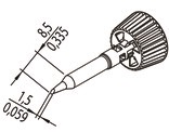 0142ADLF15/SB Ersa Lötspitzen, Entlötspitzen und Heißluftdüsen Bild 2