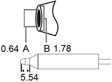 DCP-CN2 METCAL Lötspitzen, Entlötspitzen und Heißluftdüsen Bild 3