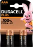 PLUS-AAA K4 Duracell Rundzellen, 9V-Blöcke